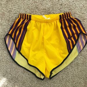 Nike track and field running shorts
